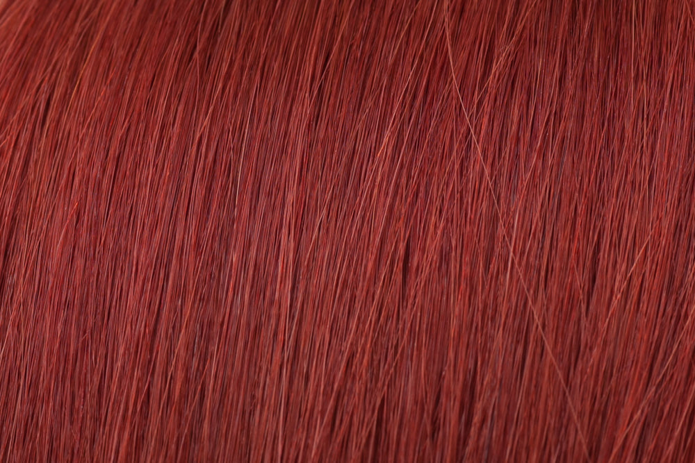 Invisible Tape Extensions: Deep Auburn #135