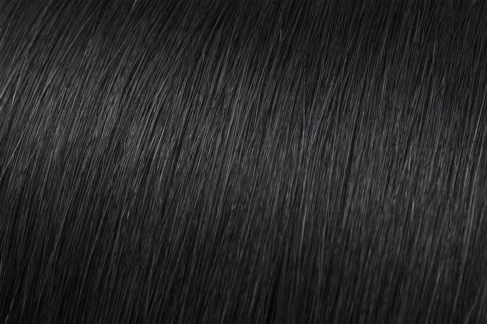 Invisible Tape Extensions: Jet Black #1