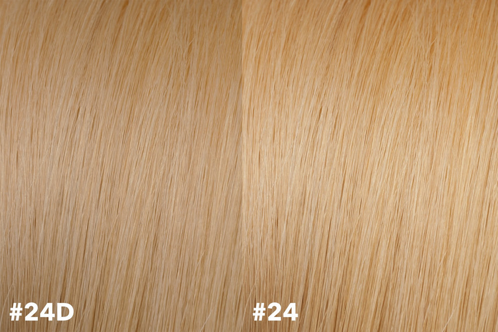 Tape Extensions: Medium Golden Blonde #24D