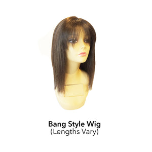 Stock Wigs: Medium Brown #4