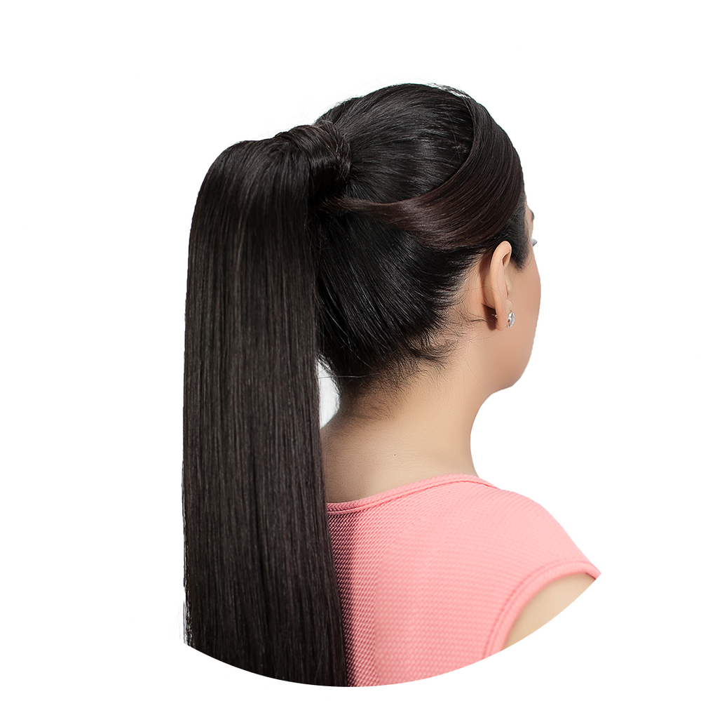 Ponytail Extension: Darkest Brown #2