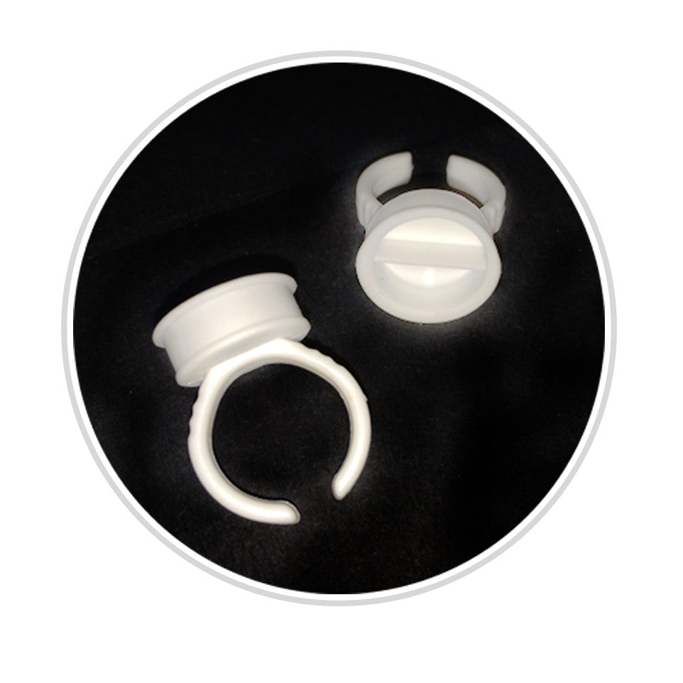 Eyelash Glue Holder Rings