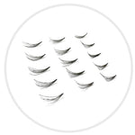 Synthetic Mink Bulk Lash (2-Lash Fan): D Curl