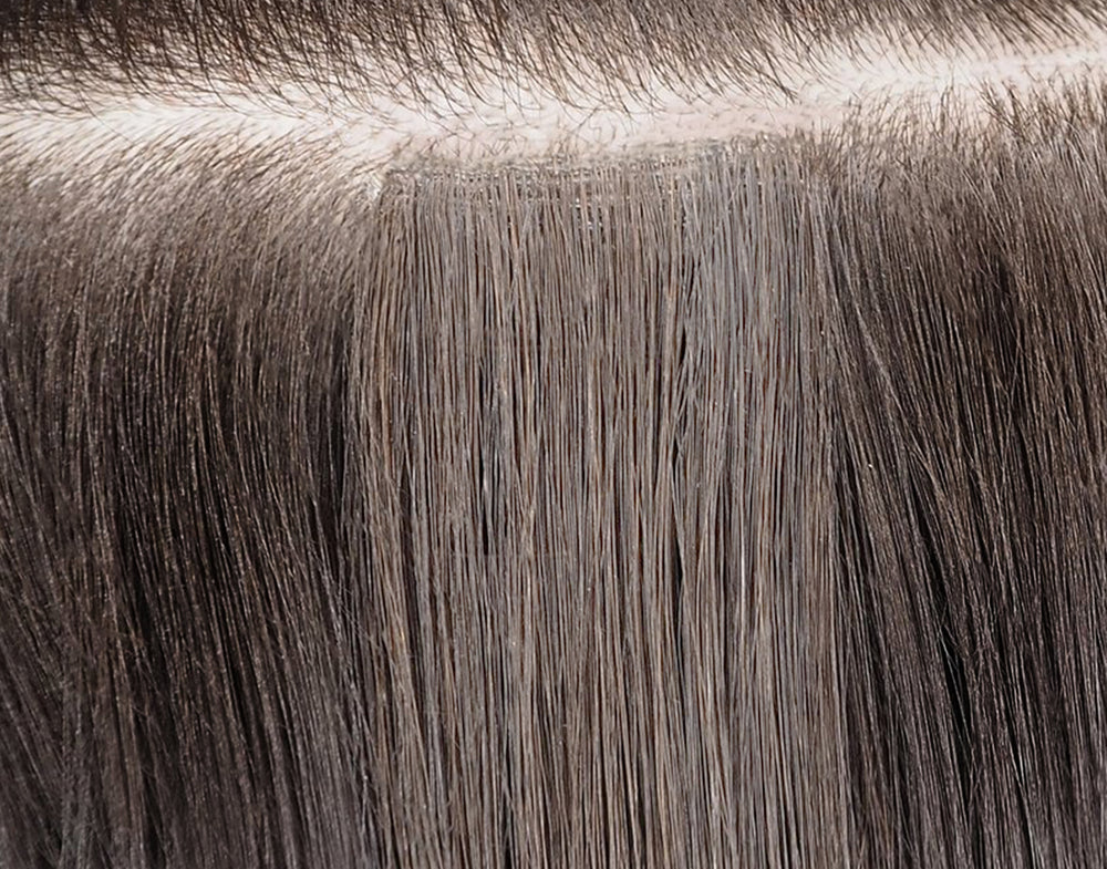 Invisible Tape Extensions: Jet Black #1