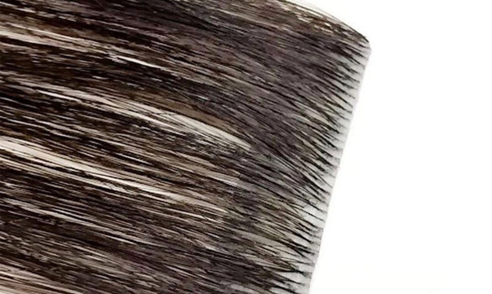 Invisible Tape Hair Extensions: Darkest Brown #2