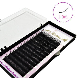 Synthetic Mink Lashes: J-Curl
