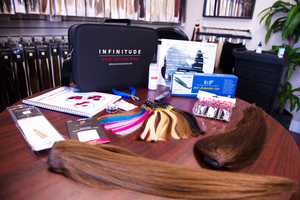 Hair Extension Kit - Tape, Micro Link, Hot Fusion