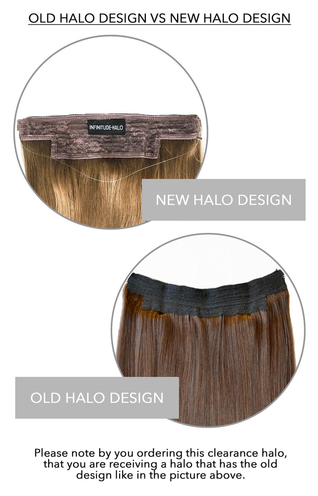 Clearance Item (20% off): #12L Halo Hair Extensions (OLD DESIGN)