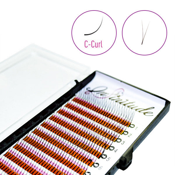Synthetic Mink Y Lashes: C-Curl